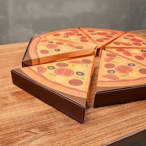 علب شرائح بيتزا من Restaurantware Eco Pie مقاس 9.3 × 10.3 × 1.8 بوصة، 100 حاوية شرائح بيتزا صدفية - قفل تبويب مقاوم للدهون، صناديق بيتزا فردية من الورق الأبيض لأكشاك المطاعم والمقاهي in Saudi Arabia