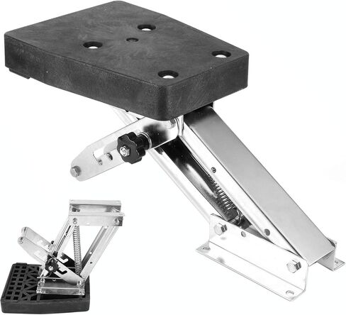 Outboard Motor Mount , Fydun Boat Motor Stand Bracket 304 Stainless Steel 25HP 110 lbs Replace for 2‑Stroke Outboard Engine in Saudi Arabia