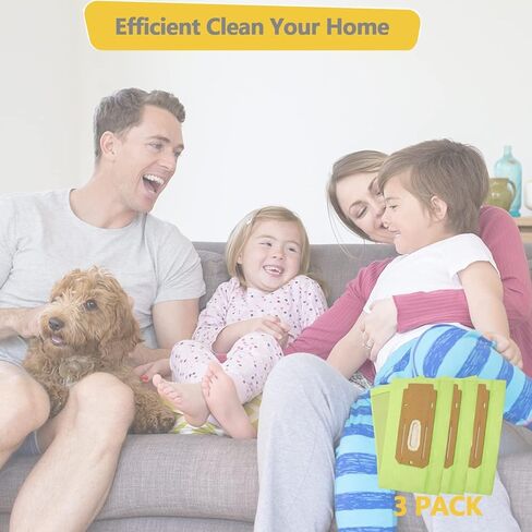 أكياس مكنسة كهربائية لأكياس المكنسة الكهربائية XL Oreck Type CC، تناسب جميع مكنسة Oreck XL المستقيمة، 5 عبوات in Kuwait