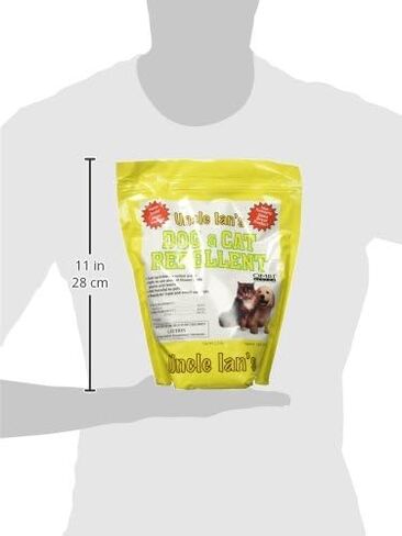 العم إيان 100045830 طارد الكلاب والقطط العضوي، 2.3 رطل، 2.3 رطل، بني/أ in Kuwait