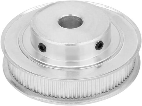 uxcell Aluminum 100 Teeth 10mm Bore 2.032mm Pitch Timing Belt Pulley for 10mm Belt in Kuwait