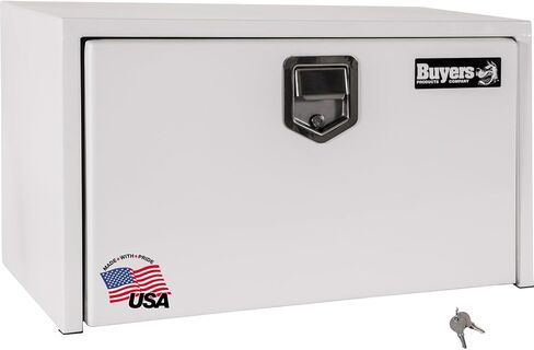 Buyers Products 1702105 Black Steel Underbody Truck Box with Paddle Latch, 18 x 18 x 36 Inch in Saudi Arabia