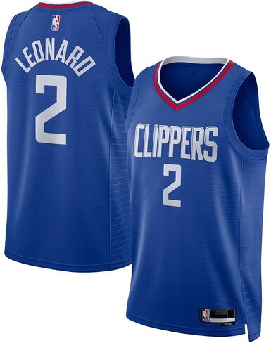 كاوهي ليونارد لوس أنجلوس كليبرز NBA Kids Youth 8-20 Blue Icon Edition Swingman Jersey in Saudi Arabia