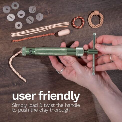 DAS Extruder, 4 Professional Clay Tools, Red in Saudi Arabia
