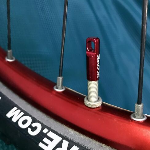 Bike Presta Valve Cap with Valve Core Removing Function Kit, Tire Dust Covers in Saudi Arabia