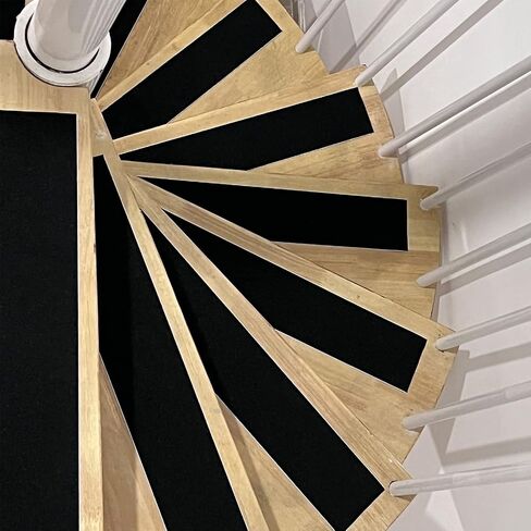 Heavy Duty Anti Slip Tape, 4 Inch x 35Ft Black Grip Tape for Stairs Outdoor Waterproof Non Skid Safety Walk Abrasive Adhesive Tape for Outdoor Indoor Stairs Steps Ramps Treads Floors Boats Skateboard in Saudi Arabia