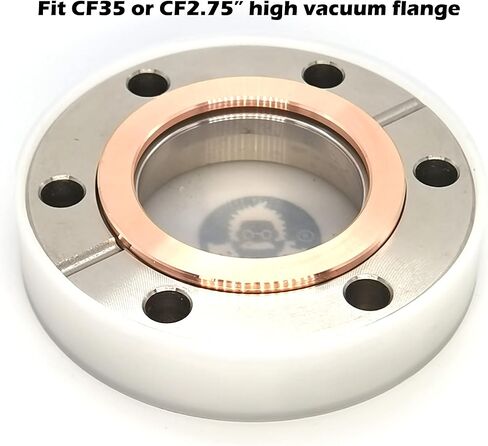 حشية نحاسية Conflat (CF) 2.75 بوصة 2-3/4 بوصة CF35، حشية تفريغ عالية، حشية CF-35 UHV (عبوة من 5 قطع) in Saudi Arabia