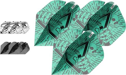 تصميم Target Rob Cross Ink رقم 2 Dart Flights - 3 مجموعات (9 في المجموع) in Saudi Arabia