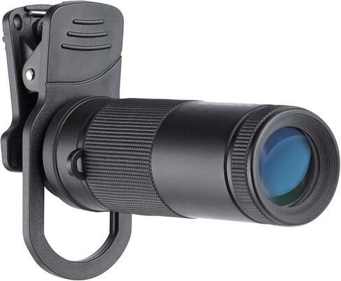 عدسة تحويل Kenko Tele للهواتف الذكية Realpro Clip Lens 8X، طلاء كامل متعدد، لعدسة مزدوجة/مفردة iPhone، Samsung Galaxy، Google Pixel، Android. KRP-8t in Kuwait