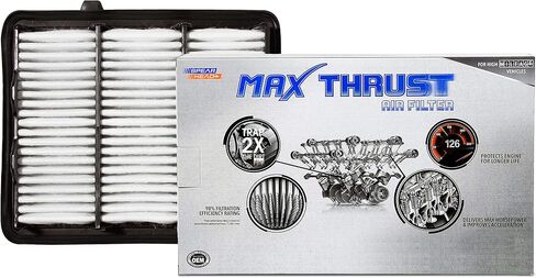 Spearhead Max Thrust Performance Engine Air Filter For All Mileage Vehicles - Increases Power & Improves Acceleration (MT-290) in Kuwait