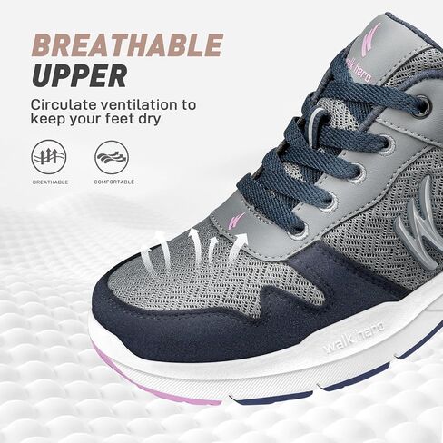 Walking Shoes Women with Arch Support, Orthopedic Shoes for Women for Knee Back Foot Pain Relief, Non-Slip Womens Sneakers in Saudi Arabia