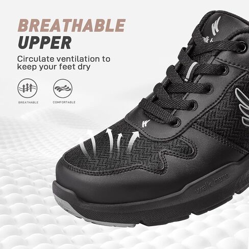 Walking Shoes Women with Arch Support, Orthopedic Shoes for Women for Knee Back Foot Pain Relief, Non-Slip Womens Sneakers in Saudi Arabia