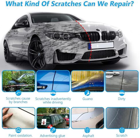 قماش نانو، قماش لامع، قماش نانو لامع لخدوش السيارة، قماش لامع مع وظيفة إصلاح الخدوش والتلميع (3 قطع) in Kuwait