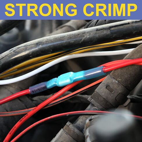 haisstronica 560PCS Heat Shrink Spade Connectors, AWG 22-10 Male Female Wire Spade Terminals, Quick Disconnect Wire Connectors Kit in Saudi Arabia