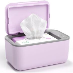 Baby Wipe Warmer, Wipe Warmer and Baby Wet Wipes Dispenser, Smart Precise Temperature Control Large Capacity Evenly Overall Heating Silence, Wipes Warmer for Babies Portable Wipe Warmer (White) in Saudi Arabia
