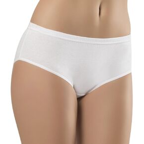 Virtue Skin Rib Women Panties, 1/3/6/9-MultiPack, Underwear Women, Nude, Black, White, S-4XL in Saudi Arabia