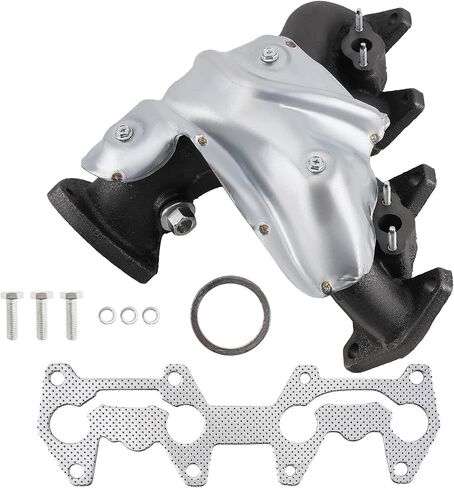 MaxPeedingrods العادم Mifold Kit 12569057 24577360 674-675 مع حشية لشيفروليه S10 بيك آب 2000-2003 ، ل GMC Sonoma 2000-2003 ، 2.2L in Saudi Arabia