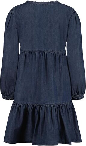 فستان محظوظ الفتيات منذ فترة طويلة فستان الدنيم خفيف الوزن in Kuwait