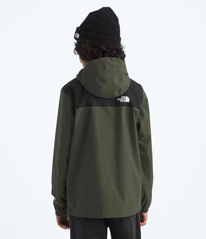 THE NORTH FACE Boys' Antora Waterproof Rain Jacket, TNF Black, X-Small in Saudi Arabia