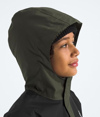 THE NORTH FACE Boys' Antora Waterproof Rain Jacket, TNF Black, X-Small in Saudi Arabia