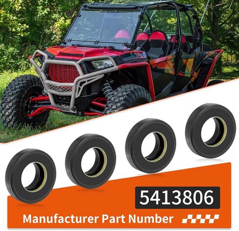 4pcs Cover Valve Cover Cover Polaris RZR Ranger Sportsman General 325 450 570 900 1000 2011-2025 5413806 in Saudi Arabia