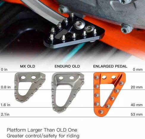 استبدال طرف دواسة الفرامل الواسع لـ KTM 250 350 450 500 XCF SXF SX XCW EXC F 2017-2023 in Saudi Arabia