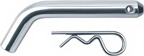Heavy-Duty Trailer Hitch Pin & Clip with Grooved Head,Trailer Hitch Pin & Clip, 5/8-Inch Diameter,Fits 2-1/2 or 3-Inch Receiver(2Packs) in Saudi Arabia