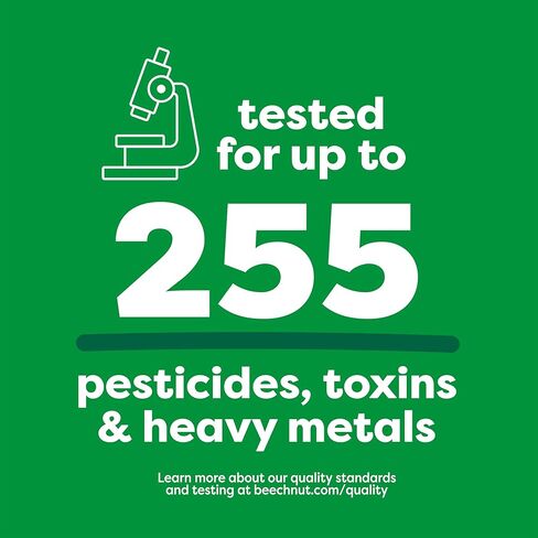 Beech-Nut Meat Baby Food Jars, Chicken & Chicken Broth Puree, 7g Protein, Stage 1 Baby Food for Babies 4 Months and Up, 2.5oz Glass Jars, 10ct in Kuwait