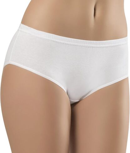 Virtue Skin Rib Women Panties, 1/3/6/9-MultiPack, Underwear Women, Nude, Black, White, S-4XL in Saudi Arabia