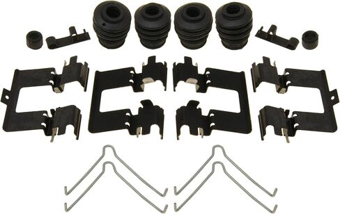 Acdelco Gold 18K18178 (19325558) مجموعة أجهزة فرامل فرامل القرص الأمامية مع مقاطع وينابيع وأختام وبطانات in Saudi Arabia
