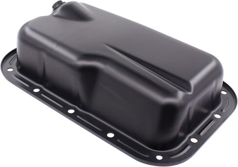 NewYall Lower Engine Oil Pan Sump w/Drain Plug for Chrysler 300 Dodge Challenger Charger for Jeep Wrangler 2011-2016 5184546AA 5184546AB 5184546AC 264-357 CRP50A in Saudi Arabia