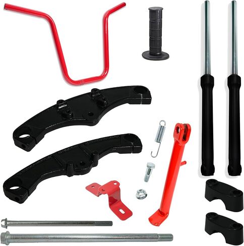 jmchstore رفعت المقود و Kickstand Front Fork Supension Kit لـ Coleman CT200U BT200X CT200UEX 196CC Hisun 200-3 200-7 ، Axis M200 Mini Bike (MIX) in Kuwait