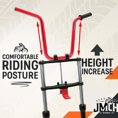 jmchstore رفعت المقود و Kickstand Front Fork Supension Kit لـ Coleman CT200U BT200X CT200UEX 196CC Hisun 200-3 200-7 ، Axis M200 Mini Bike (MIX) in Kuwait