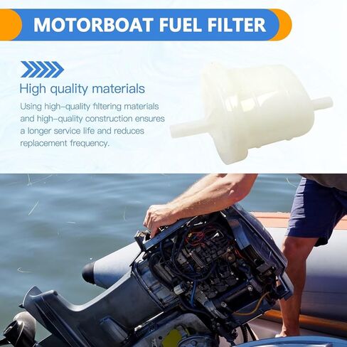 3 Pack 6K8-24560-10-00 Water Separator/Fuel Filter Fits for Yamaha Wave Raider Deluxe 1995 in Saudi Arabia