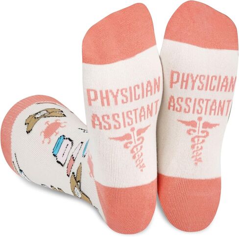 InnoBeta Physician Assistant Gifts, Gifts on Birthday and Christmas, One Size Crew Socks in Saudi Arabia