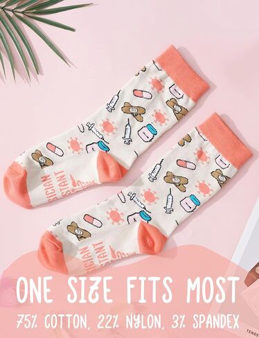 InnoBeta Physician Assistant Gifts, Gifts on Birthday and Christmas, One Size Crew Socks in Saudi Arabia