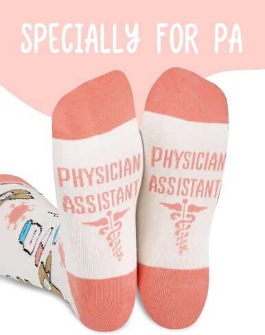 InnoBeta Physician Assistant Gifts, Gifts on Birthday and Christmas, One Size Crew Socks in Saudi Arabia