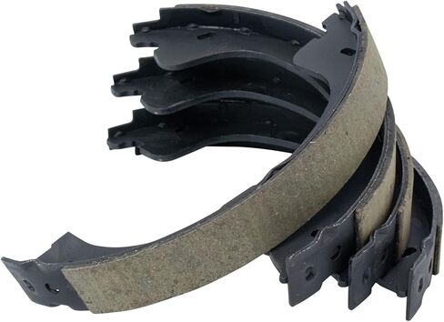TRQ Rear Parking Brake Shoe Set Compatible with 2015-2016 Kia Sedona in Saudi Arabia