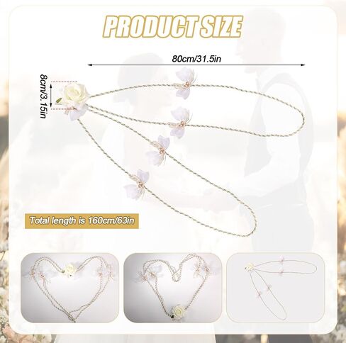 White Wedding Lasso Rope, Lazo para Boda Delicate Lasso for Catholic Wedding Ceremony Unity Cord Handfasting Cord Lazo De Boda Mexico Bridal Gift Decoration Supplies in Saudi Arabia