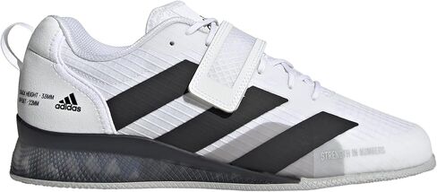 adidas Adipower Weightlifting 3 Sneaker, Aurora Black/Zero Metallic/Spark, 3.5 US Unisex Little Kid in Saudi Arabia