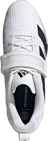 adidas Adipower Weightlifting 3 Sneaker, Aurora Black/Zero Metallic/Spark, 3.5 US Unisex Little Kid in Saudi Arabia
