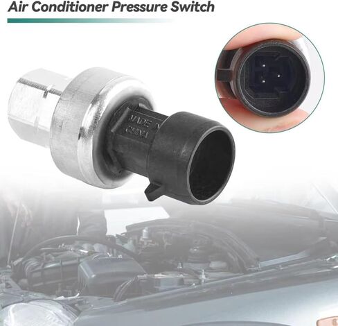 AC Pressure Sensor Switch Compatible with Isuzu 2006-2017 A/C Air Conditioning Pressure Sensor Switch A/C Pressure Sensor OEM:13587668 22634172 A/C Pressure Sensor Switch in Saudi Arabia