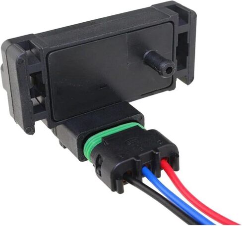 Turbo Intake Air Boost Pressure Map Sensor with Plug for Pontiac 6000 J2000 for Aztek for Fiero 12223861 in Saudi Arabia