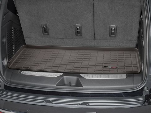 Weathertech Cargo Trunk Liner لـ Escalade -V ، Tahoe ، Escalade ، Yukon - خلف الصف الثالث (401384) أسود in Saudi Arabia