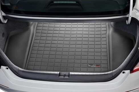 WeatherTech Custom Fit Cargo Trunk Liner for Honda Accord, Honda Accord Hybrid - Trunk (401080) Black in Saudi Arabia