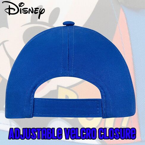Disney Mickey Mouse Boys Baseball Cap - Comics and 3D Pop Out Ears- Toddler Boys 2-4 Years (Blue) in Saudi Arabia