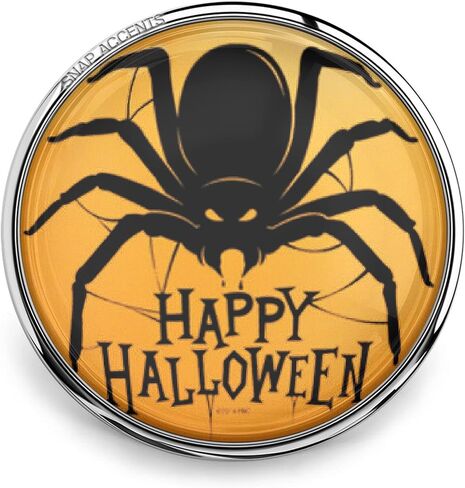 Halloween Snap Jewelry Ginger Charm Scary Holiday Ghost Costume 18MM Button Fits Customizable Bracelets, Necklaces, Keychains, Rings in Saudi Arabia