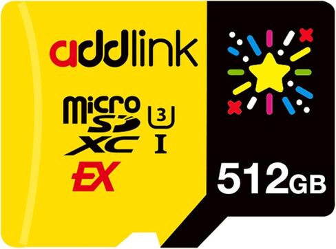 Addlink TurboPlay Gaming MicroSDXC 1TB UHS-I, C10, U3, V30, A2, 4K Video Memory Card, Up to 100/80 MB/s, Compatible for Nintendo-Switch, Steam Deck, ROG Ally, Gaming Devices (ad1TBMSXT3A) in Saudi Arabia
