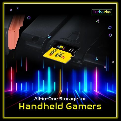 Addlink TurboPlay Gaming MicroSDXC 1TB UHS-I, C10, U3, V30, A2, 4K Video Memory Card, Up to 100/80 MB/s, Compatible for Nintendo-Switch, Steam Deck, ROG Ally, Gaming Devices (ad1TBMSXT3A) in Saudi Arabia