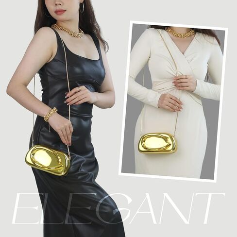 محفظة مخلب الأكريليك للنساء ، فريدة من نوعها المعدنية المعدنية مقبض حقيبة مسائية لحفل حفل زفاف رسمي in Kuwait